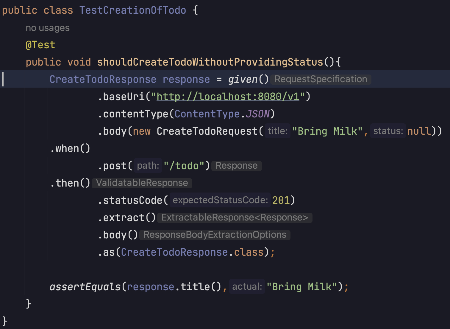 Using Record Classes from Java in Test Automation